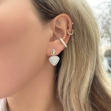 14K GOLD DIAMOND HANNAH EARRINGS