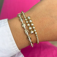 14K GOLD DIAMOND GWYNETH BANGLE