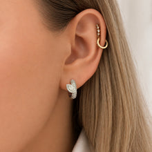 14K GOLD DIAMOND SIMA HUGGIES