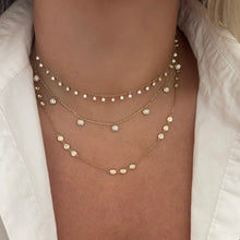 14K GOLD DIAMOND MAKENA NECKLACE