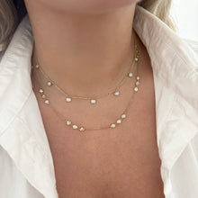 14K GOLD DIAMOND JILLIANNE BEZEL NECKLACE