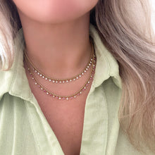 14K GOLD DIAMOND RUBY BAILEY NECKLACE