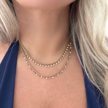 14K GOLD DIAMOND LEE NECKLACE