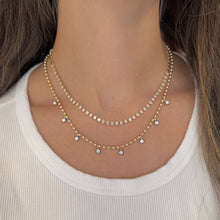 14K GOLD DIAMOND ELOISE NECKLACE