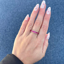 14K GOLD DIAMOND RUBY SARIT RING