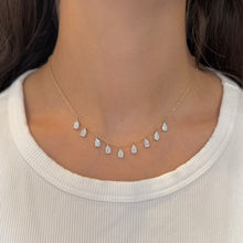 14K GOLD DIAMOND FREYA NECKLACE