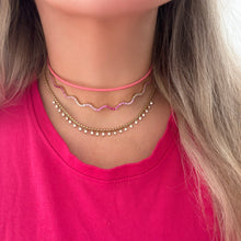 14K GOLD DIAMOND LEE NECKLACE