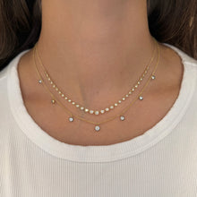 14K GOLD DIAMOND LEIGH NECKLACE