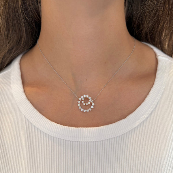 14K GOLD DIAMOND AINSLEY NECKLACE