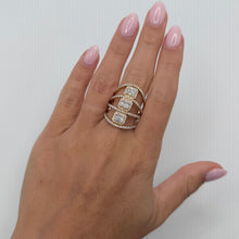 14K GOLD DIAMOND ALESSIA RING
