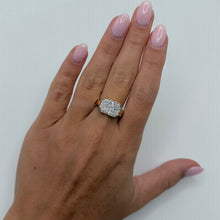 14K GOLD DIAMOND VICKY RING
