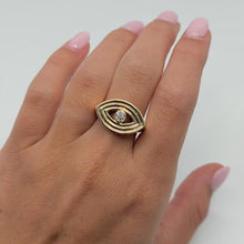 14K GOLD DIAMOND REMI RING