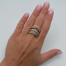 14K GOLD DIAMOND NAVAH RING
