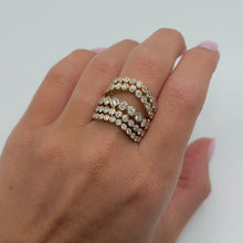 14K GOLD DIAMOND NAVAH RING