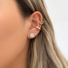14K GOLD DIAMOND JESSIE CUSHION STUDS