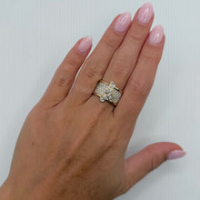 14K GOLD DIAMOND CARMEN RING