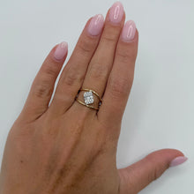 14K GOLD DIAMOND MERRI RING
