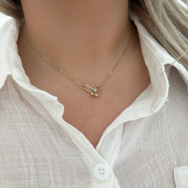 14K GOLD DIAMOND LANA NECKLACE