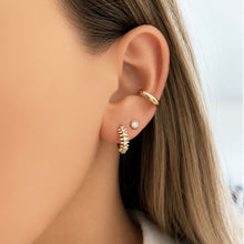 14K GOLD DIAMOND DANI HUGGIES