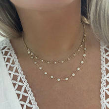 14K GOLD DIAMOND EYDIE NECKLACE