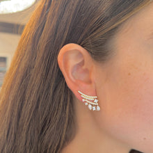 14K GOLD DIAMOND REMI EARRINGS