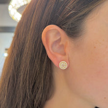 14K GOLD DIAMOND LUCY STUDS