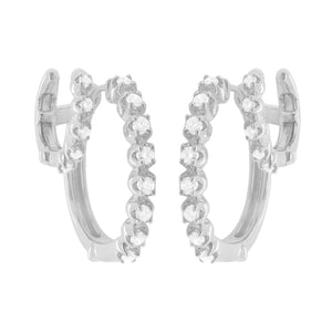 14K GOLD DIAMOND FRANCINE EARRINGS