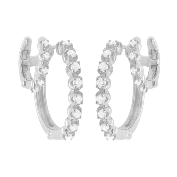 14K GOLD DIAMOND FRANCINE EARRINGS