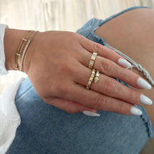 14K GOLD DIAMOND MIMI RING