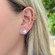14K GOLD DIAMOND GRACE STUDS