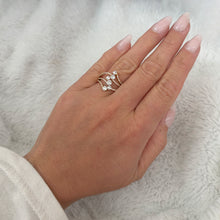 14K GOLD DIAMOND NICKY RING