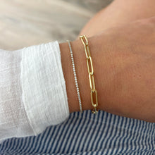 14K GOLD LINDA LINK BRACELET