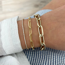 14K GOLD LENA LINK BRACELET