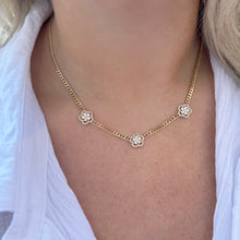 14K GOLD DIAMOND MELYSSA NECKLACE