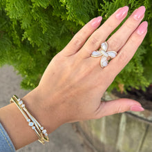 14K GOLD DIAMOND RILEY FLEX BANGLE