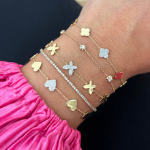 14K GOLD DIAMOND DAPHNE BRACELET