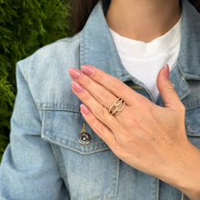14K GOLD DIAMOND ASTRID RING