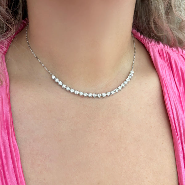 14K GOLD DIAMOND BRENNA NECKLACE