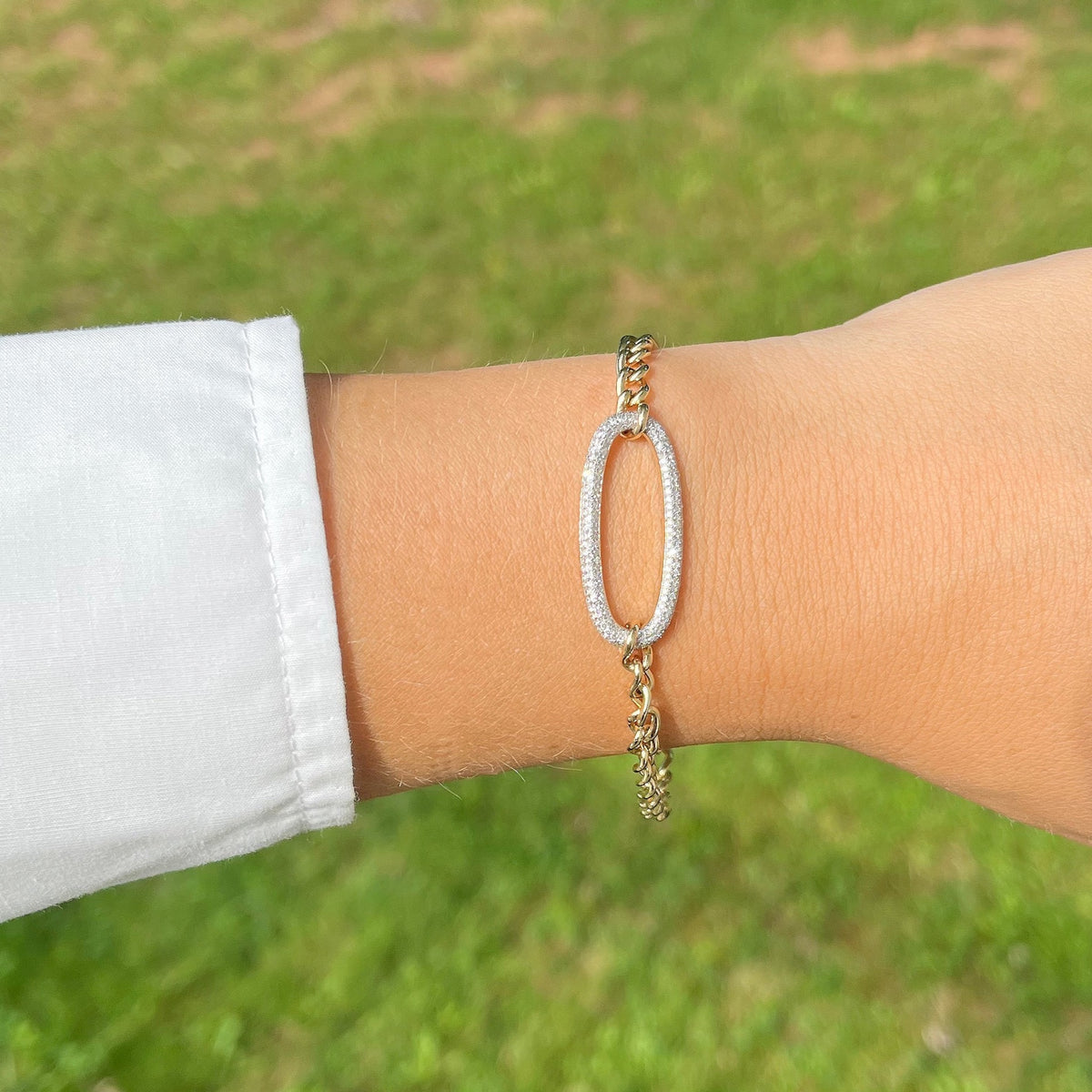 14K GOLD DIAMOND GABBY BRACELET – Jen K Online