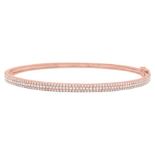 14K GOLD DIAMOND VERA BANGLE