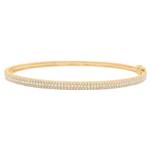 14K GOLD DIAMOND VERA BANGLE