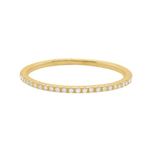 14K YELLOW GOLD DIAMOND DEBBIE SKINNY BAND