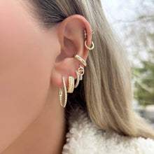 14K GOLD DIAMOND AMIELA EARRINGS