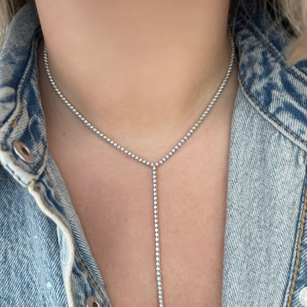 14K GOLD DIAMOND KAYLEE LARIAT