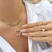 14K GOLD DIAMOND ANN RING