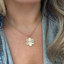 14K GOLD DIAMOND KENDRA FLOWER CHARM