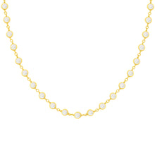 14K GOLD MOTHER OF PEARL ARIELLE NECKLACE