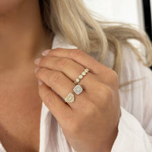 14K GOLD DIAMOND MIRI RING