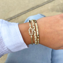 14K GOLD DIAMOND CASSIDY FLEX BANGLE