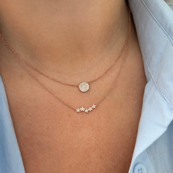 14K GOLD DIAMOND BRYNN NECKLACE